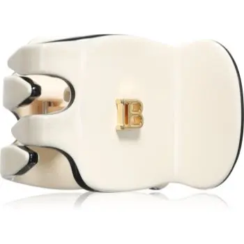 Balmain Hair Couture Small White/Black agrafă de păr