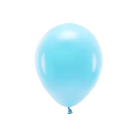 Baloane latex eco pastel bleu 30 cm 10 buc