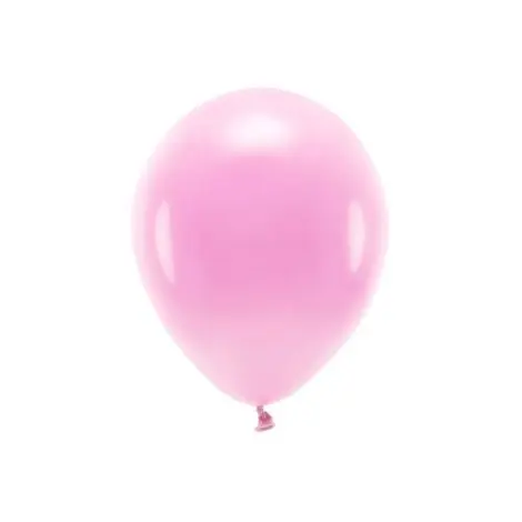 Baloane latex eco pastel roz 30 cm 100 buc