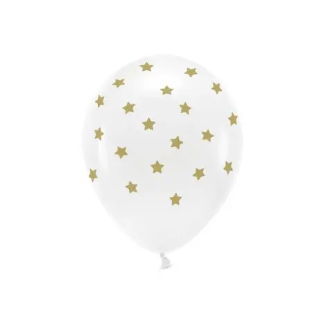Baloane latex eco stele 33 cm 6 buc