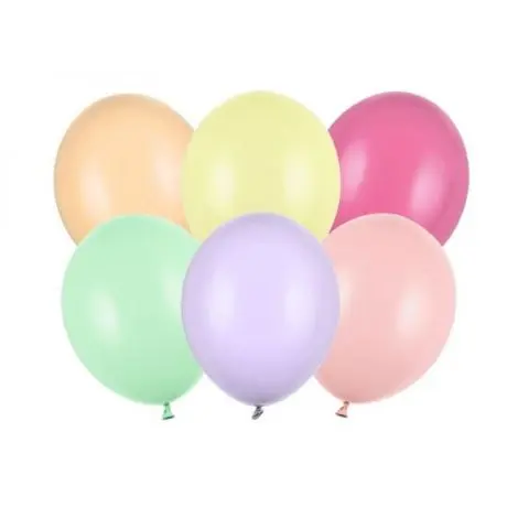 Baloane latex strong pastel 30 cm 50 buc