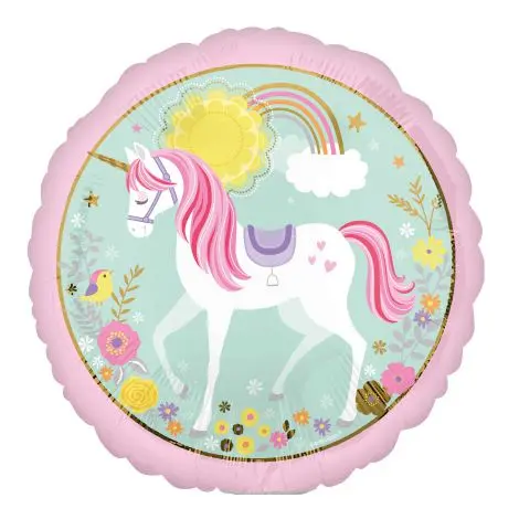 Balon folie unicorn 45 cm