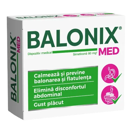 Balonix Med, 20 comprimate masticabile, Fiterman
