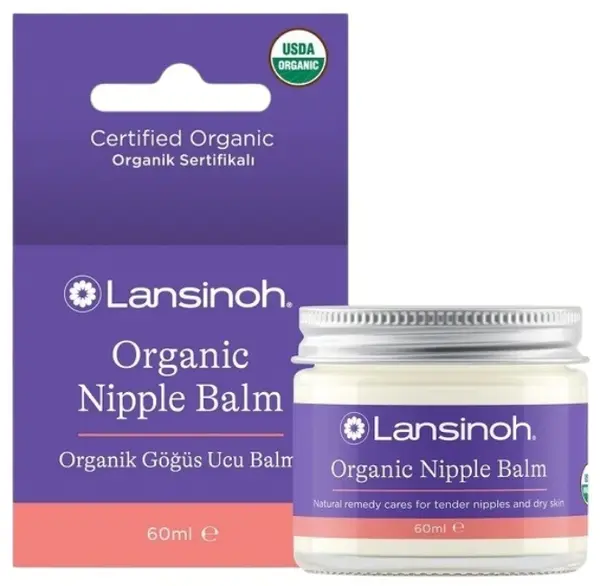 Balsam Bio Lansinoh - Pentru mameloane iritate si piele uscata, 60ml.