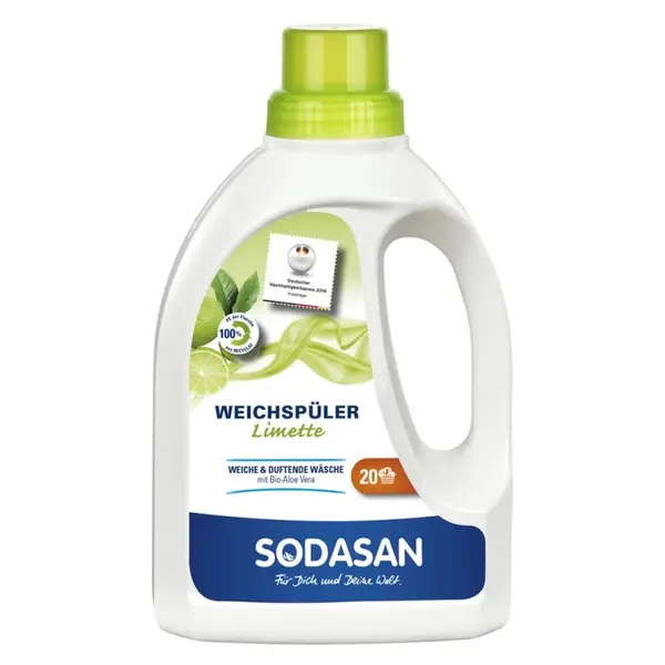 Balsam bio pentru rufe cu Lime 750 ml Sodasan