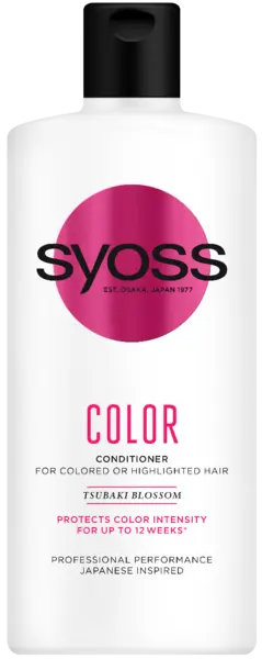 Balsam color pentru par vopsit, 440ml, Syoss