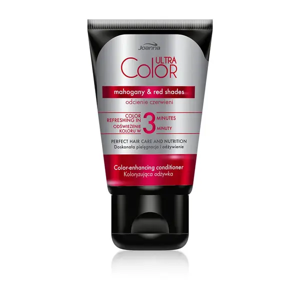 Balsam colorant de par pentru nuante de roscat si mahon Ultra Color, Joanna | 100 g