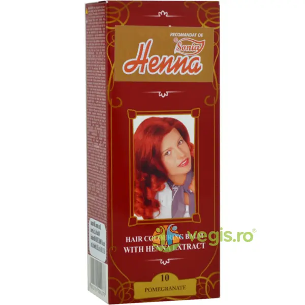 Balsam Colorant pentru Par nr.10 Rosu Rodie 75g