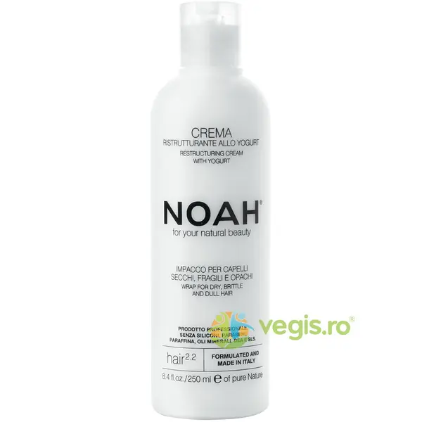 Balsam Crema Restructurant pentru Par Uscat, Lipsit de Stralucire cu Iaurt 250ml