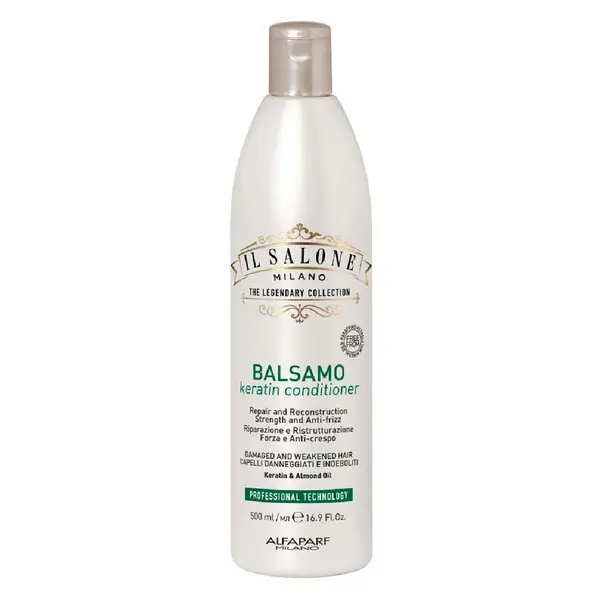 Balsam cu keratina pentru par deteriorat Keratin, 500ml, Il Salone Milano