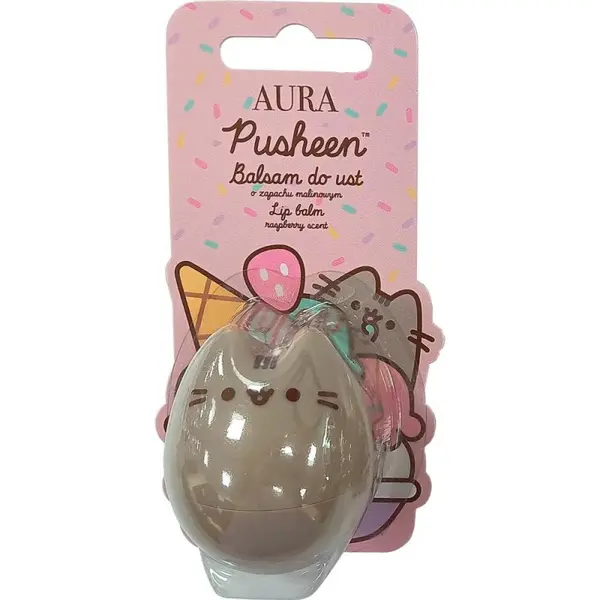 Balsam de Buze Bi Es Aura Pusheen, Zmeura, 3 g