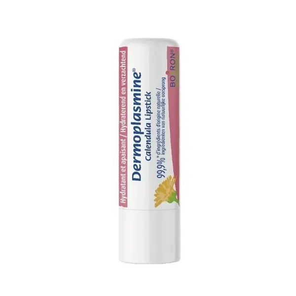 Balsam de Buze, Boiron, Dermoplasmine, cu Galbenele, Efect Calmant si Hidratant, 10gr