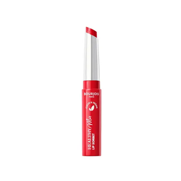 Balsam de buze colorat Healthy Mix Lip Sorbet 02 Red-freshing, 1,7g, Bourjois