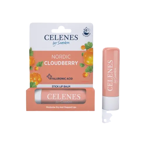 Balsam de buze cu aroma de coacaze Nordic, 4.8g, Celenes
