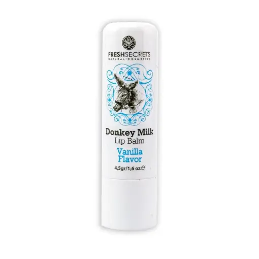Balsam de buze cu lapte de magarita si vanilie SPF30, 4.5g, Fresh Secrets