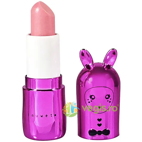 Balsam de Buze cu Sclipici pentru Copii cu Parfum de Milkshake - Fushia 3.5g