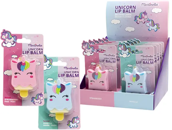 Balsam de buze Martinelia - Breloc unicorn, sortiment