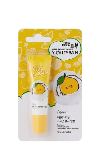 Balsam de buze nutritiv Yuja Pure Skin, 10g, Esfolio