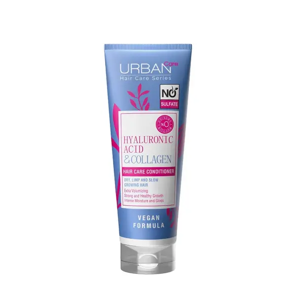 Balsam de par fara sulfati cu Acid Hialuronic si Colagen, 250ml, Urban Care