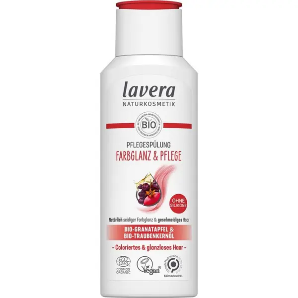 Balsam de par pentru culori stralucitoare si ingrijire cu rodie bio - 200 ml