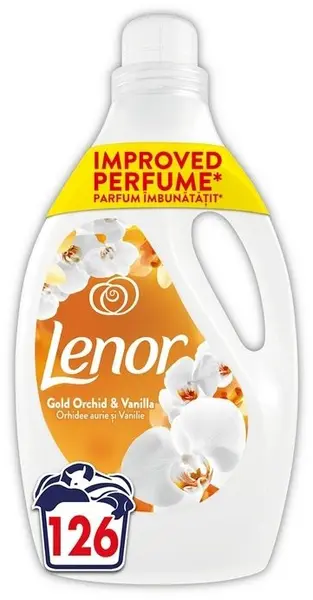 Balsam de rufe Lenor - Gold Orchid & Vanilla, 126 spălări