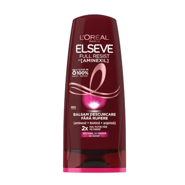 Balsam Descurcare fara Rupere L'Oreal Paris Elseve Full Resist, pentru Par Fragil cu Tendinta de Cadere, 200 ml