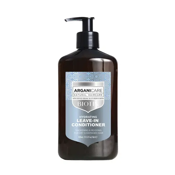 Balsam fara clatire cu biotina pentru par uscat sau deteriorat, 400ml, Arganicare
