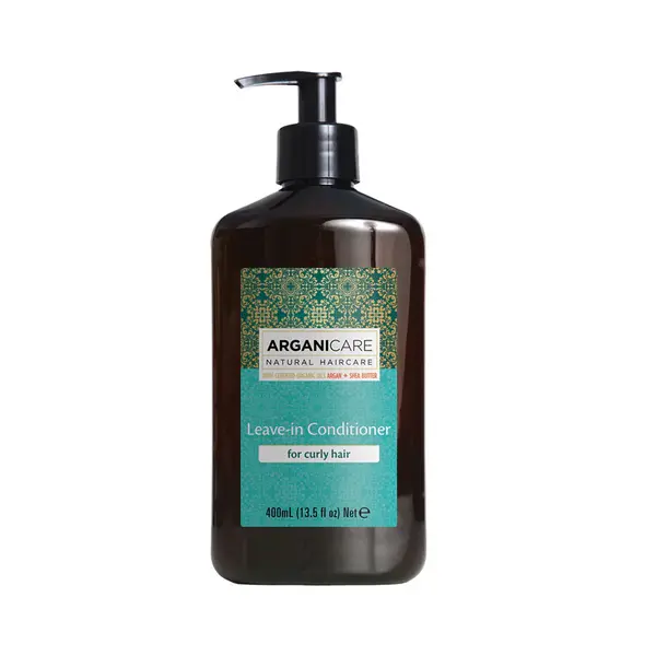 Balsam hidratant fara clatire cu ulei de argan pentru par cret, 400ml, Arganicare