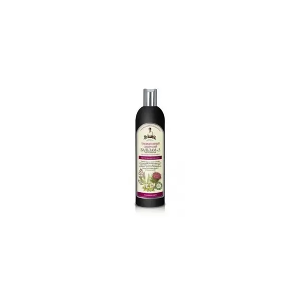Balsam Impotriva Caderii Parului cu Propolis de Brusture, 550ml, Bunica Agafia