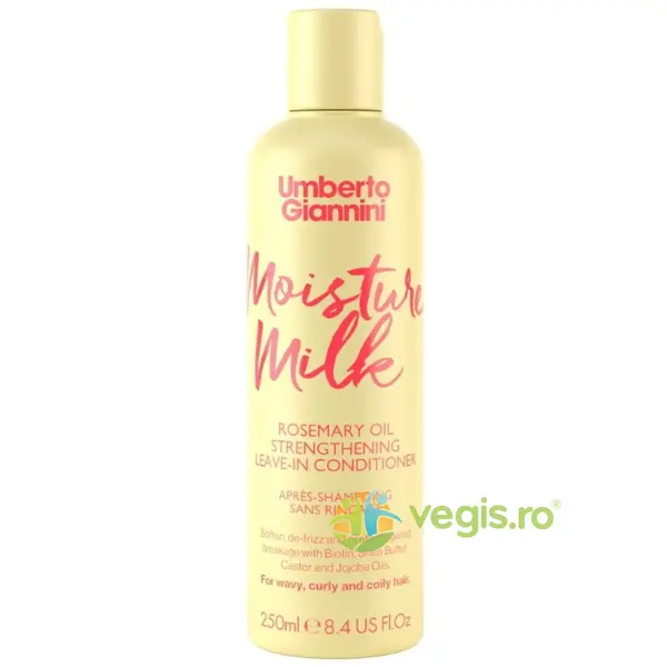 Balsam Leave-In Fortifiant cu Ulei de Rozmarin Moisture Milk Strong Curls 250ml