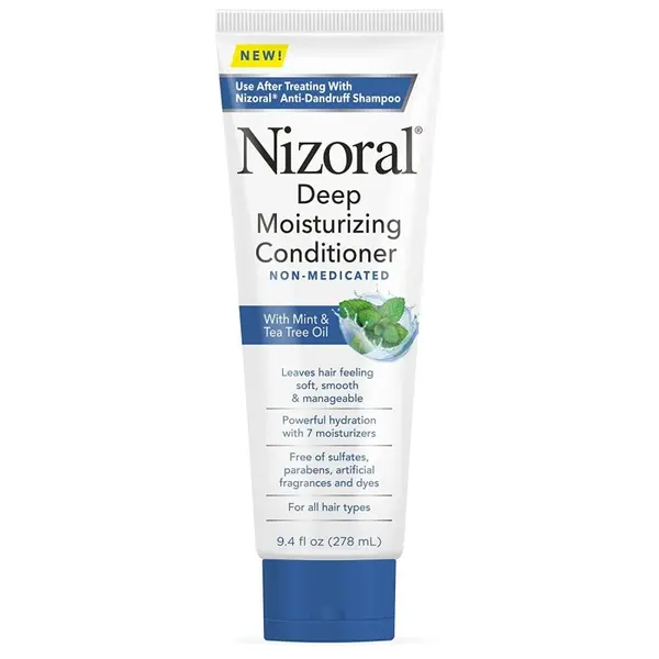 Balsam, Nizoral, Deep Moisturizing, Tratament impotriva Neurodermatitei si Psoriazisului, cu Arbore de Ceai si Menta, 278ml
