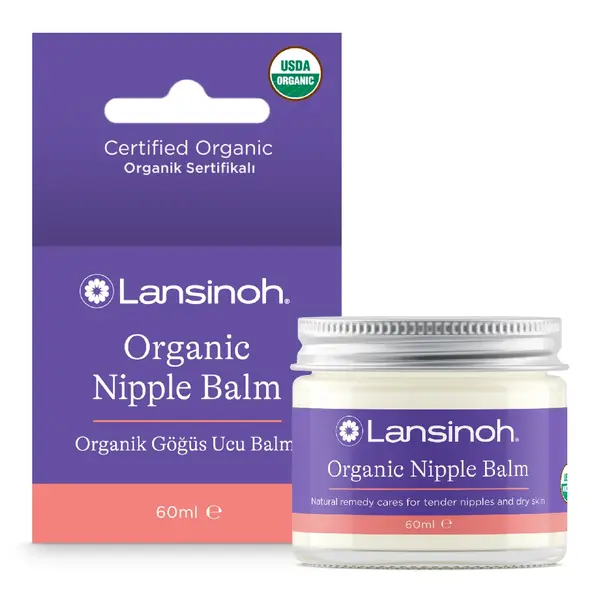 Balsam organic pentru mameloane, 60 ml, Lansinoh