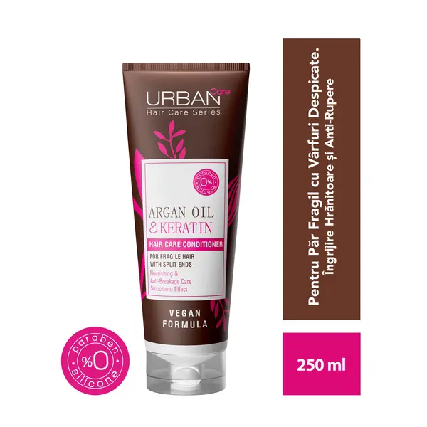 Balsam păr fragil cu ulei de argan și cheratină