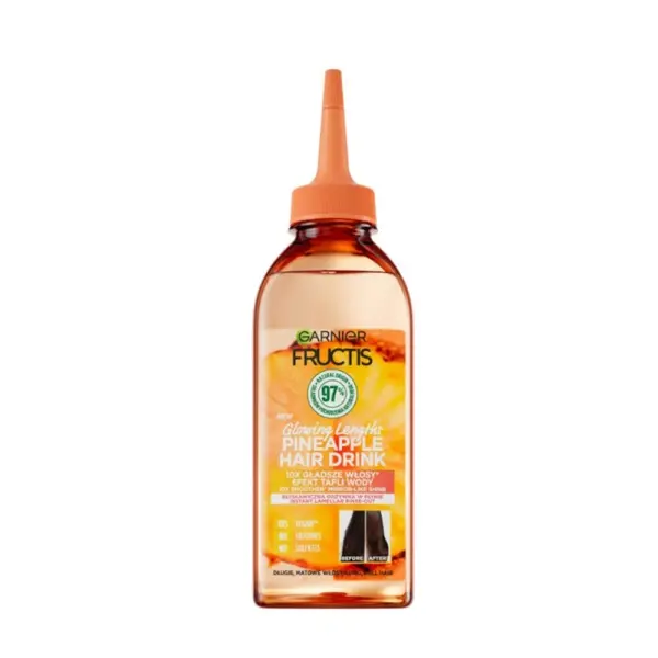 Balsam Par Fructis Hair Food Ananas, Par Lung si Lipsit de Stralucire, 200 ml