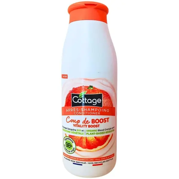 Balsam pentru Par Cottage, Boost, Portocale si Keratina, 250 ml