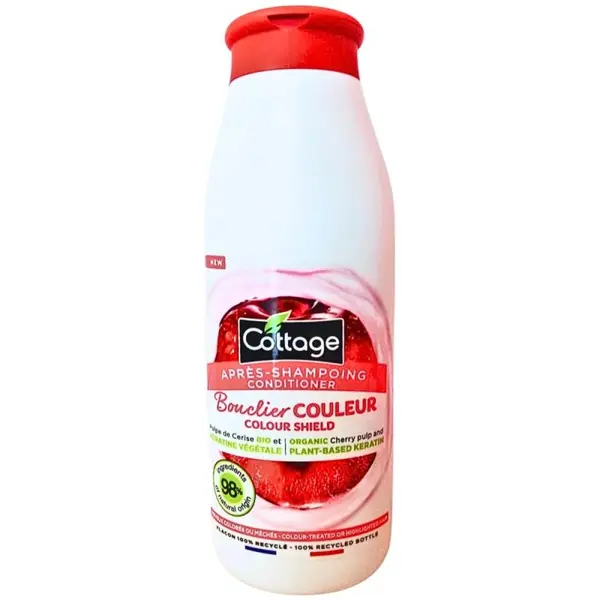 Balsam pentru Par Vopsit Cottage, Color, Cirese si Keratina, 250 ml