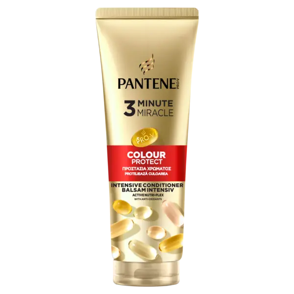 Balsam pentru par vopsit Pro-V Color Protect 3 Minute Miracle, 220ml, Pantene