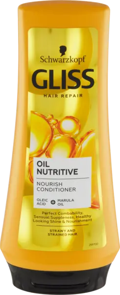 Balsam regenerant pentru varfuri despicate Oil Nutritive, 200ml, Gliss