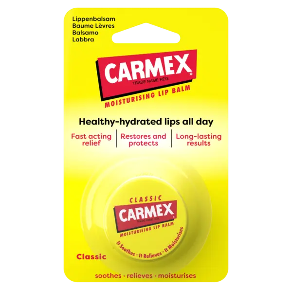 Balsam reparator pentru buze uscate si crapate, 7.5g, Carmex