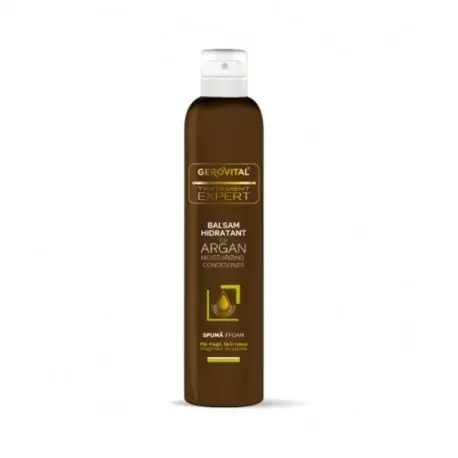 Balsam spuma hidratant cu ulei de argan Gerovital Tratament Expert 200 ml