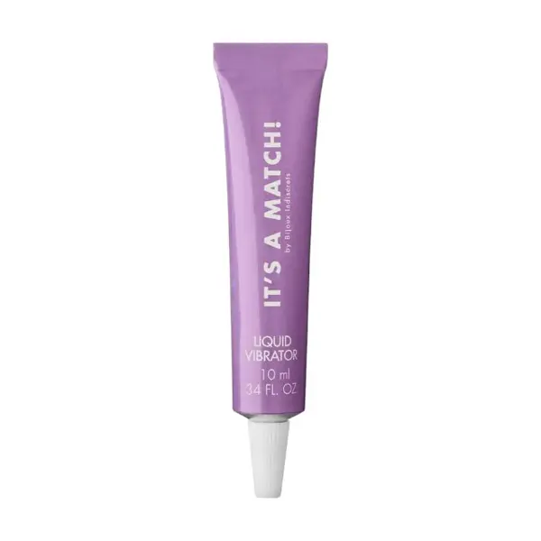 Balsam vibrator BIJOUX INDISCRETS It’s A Match, pentru stimularea clitorisului, cu efect de încălzire și furnicături, 10 ml