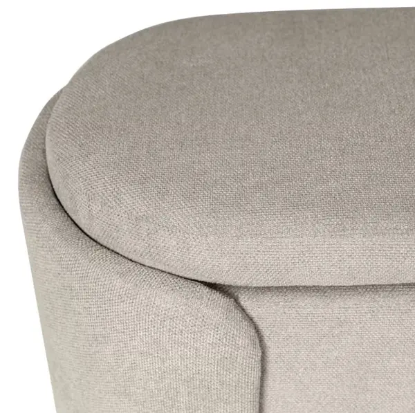 Bancuta BARNIS 107 x 44 x 47 CM - Taupe