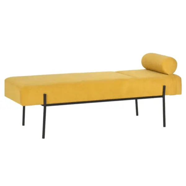 Bancuta BURGOS 140 x 52 CM - Mustard