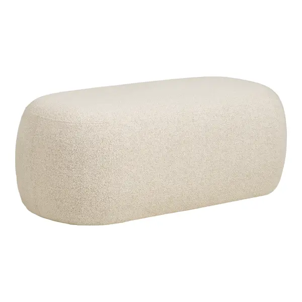Bancuta FERNA BOUCLE 100 x 50 CM - Beige