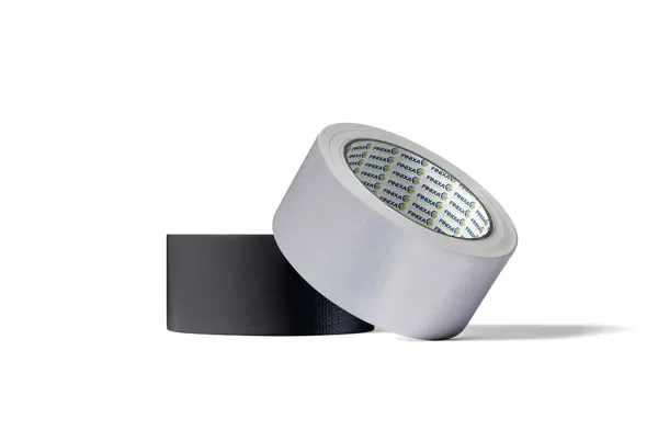 Banda adeziva cu insertie de fibra, neagra, 50mm x 50m FINIXA