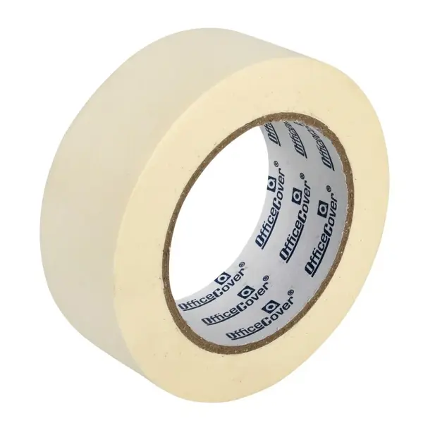 Banda adeziva din hartie Office Cover pentru mascare, 38 mm x 50 m, bej