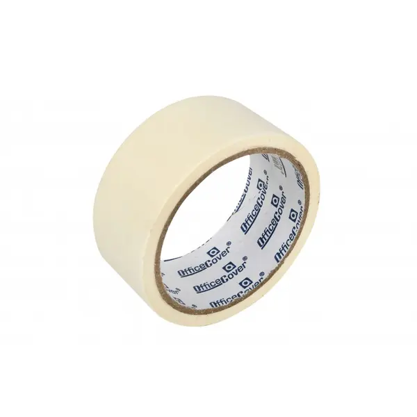 Banda adeziva din hartie Office Cover pentru mascare, 40 mm x 15 m, bej