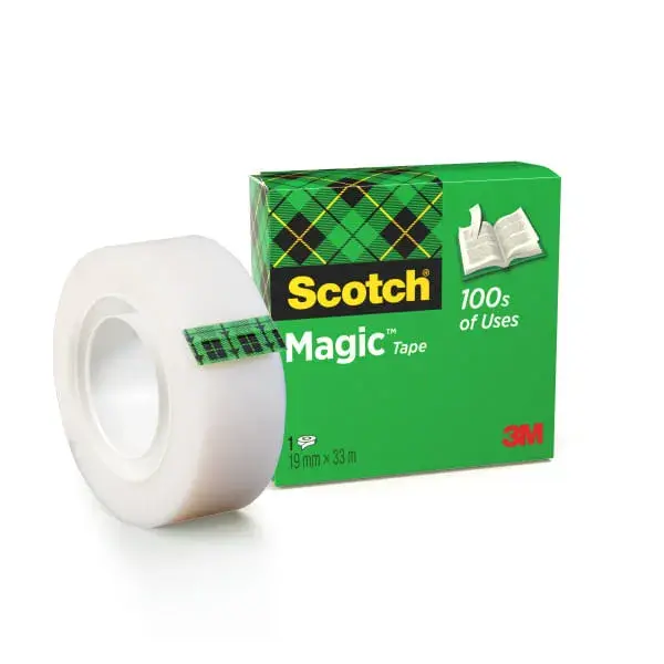 Banda adeziva invizibila mata 19 mm x 33m 1 rola Banda adeziva invizibila mata 19 mm x 33m 1 rola