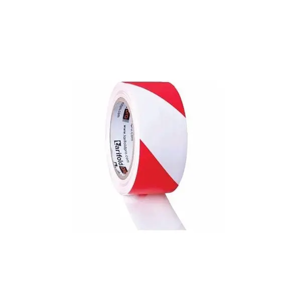 Banda adeziva Tarifold pentru marcaj 150 microni 50 mm x 33 m adeziv PVC Banda adeziva Tarifold pentru marcaj 150 microni 50 mm x 33 m adeziv PVC rosu/alb