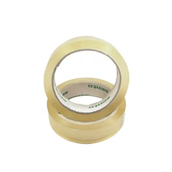 Banda adeziva transparenta 24 mm x 66 m 6 buc/set Banda adeziva transparenta 24 mm x 66 m 6 buc/set